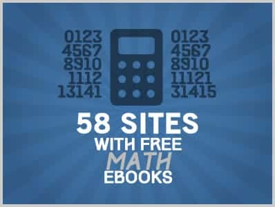 58 Sites With Free Math Ebooks