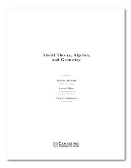 Model Theory, Algebra, and Geometry