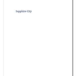 Sapphire City