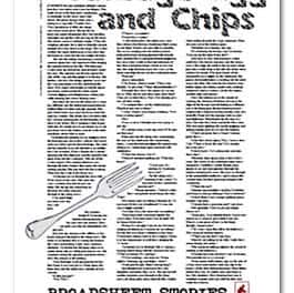 Sausage Egg and Chips
