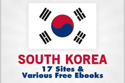 South Korea: 17 Sites & Various Free Ebooks