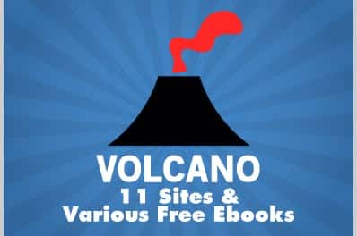 Volcano: 11 Sites & Various Free Ebooks