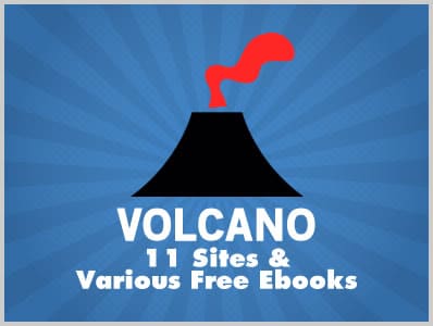 Volcano: 11 Sites & Various Free Ebooks