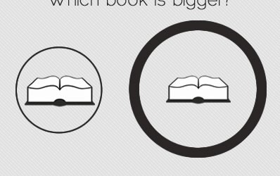 Which book is bigger?