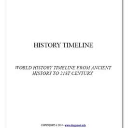 World History Timeline