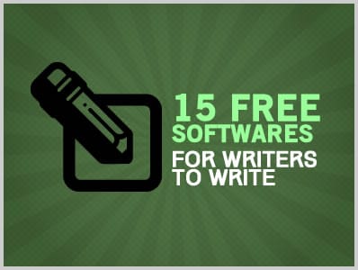 13 Free Tools / Softwares For Writers to Write