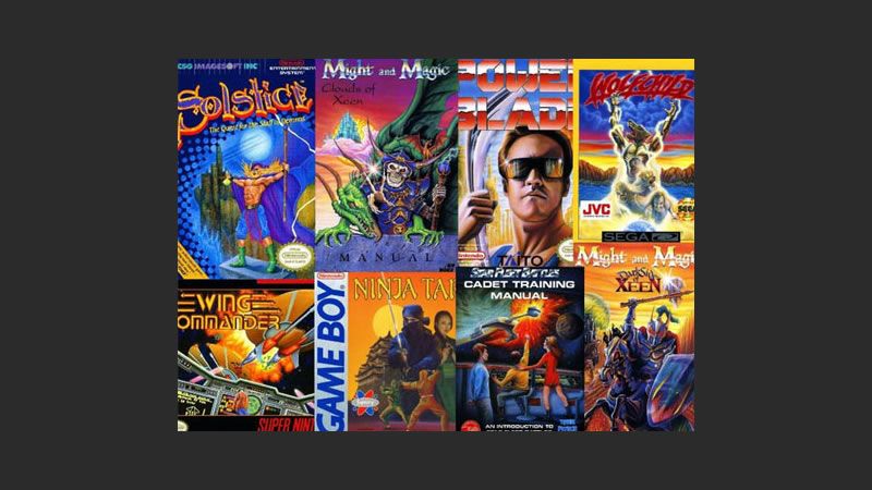 Free Classic Game Covers: Confessions of An Art Junkie