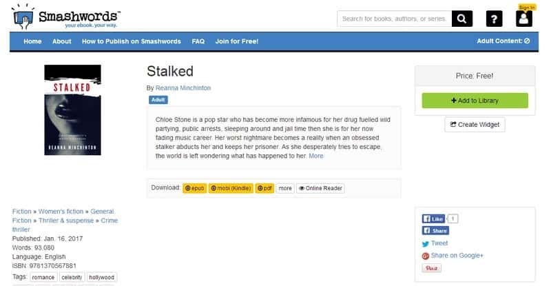 Stalked by Reanna Minchinton 