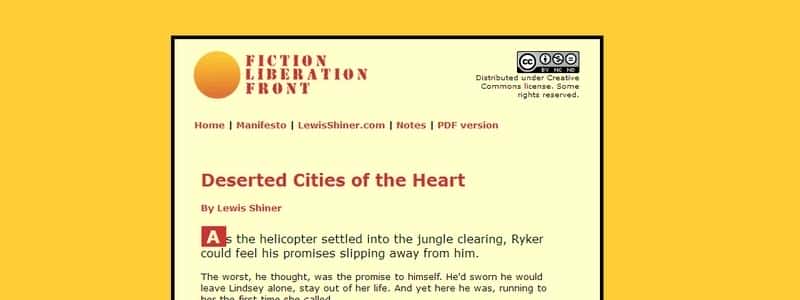 Deserted Cities of the Heart by Lewis Shiner 
