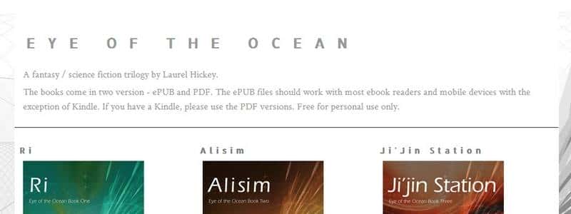 Eye of the Ocean Trilogy by Laurel Hickey 