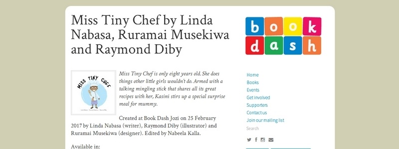 Miss Tiny Chef by Linda Nabasa, Ruramai Musekiwa and Raymond Diby 
