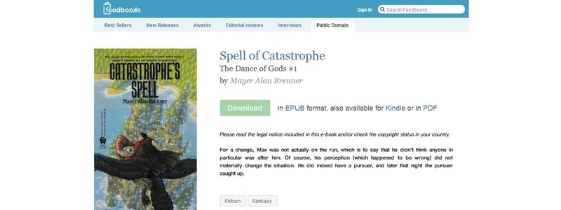 Spell of Catastrophe: The Dance of Gods #1 by Mayer Alan Brenner