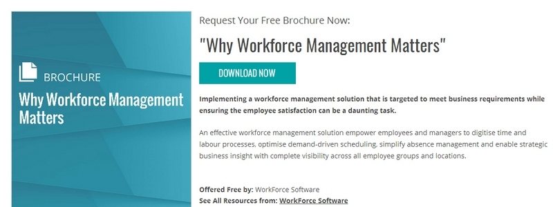 Why Workforce Management Matters by WorkForce Software 