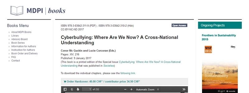 Cyberbullying: Where Are We Now? by Conor Mc Guckin, Lucie Corcoran 
