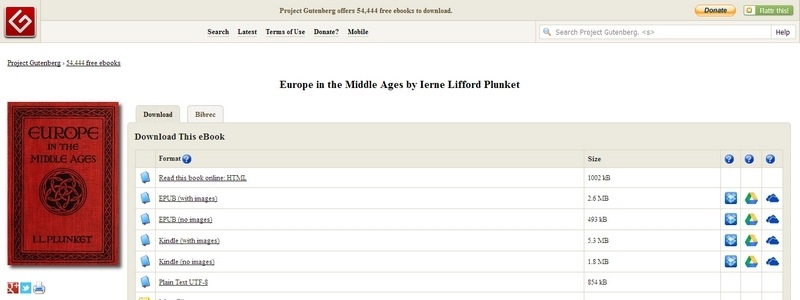 Europe in the Middle Ages by I. L. Plunket 