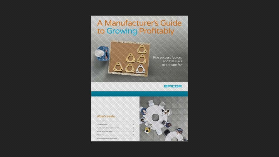 A Manufacturer’s Guide to Growing Profitably