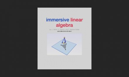 Immersive Linear Algebra