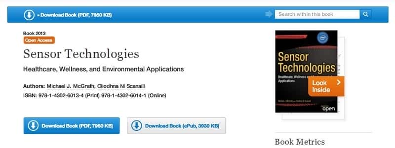 Sensor Technologies: Healthcare, Wellness and Environmental Applications by Michael J. McGrath, Cliodhna Ni Scanaill 