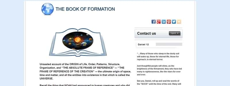 The Book of Formation  by Book of Information