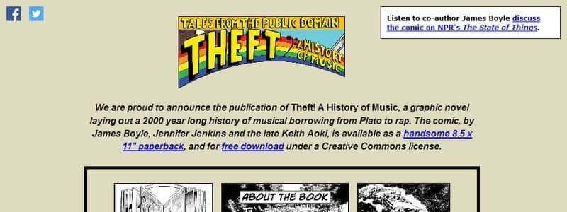 Theft! A History of Music by James Boyle, Jennifer Jenkins, Keith Aoki 