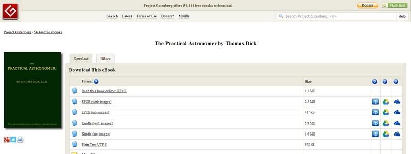 The Practical Astronomer by Thomas Dick 