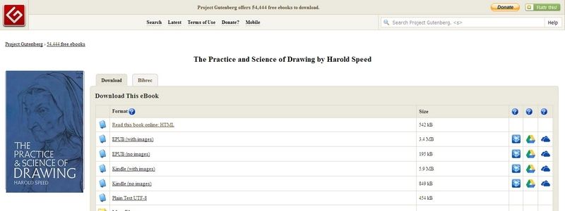 The Practice and Science of Drawing by Harold Speed