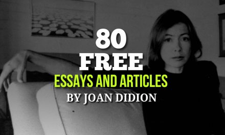80 Free Essays & Articles by Joan Didion