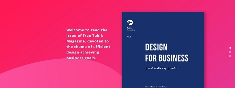 Design for Business: 3 Free Design Magazines by Tubik Magazine