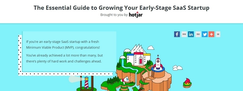The Essential Guide to Growing Your Early-Stage SaaS Startup by Hotjar