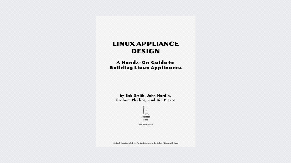 Linux Appliance Design