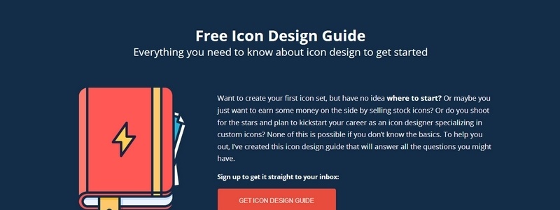 Free Icon Design Guide: Everything you need to know about icon design to get started by Justas 