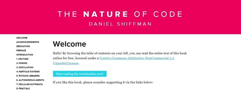 The Nature of Code by Daniel Shiffman