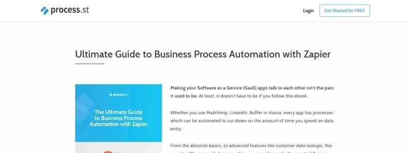 The Ultimate Guide To Business Process Automation With Zapier by Benjamin Mulholland
