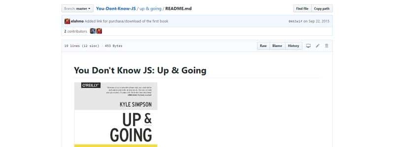 You Don't Know JS: Up & Going by Kyle Simpson