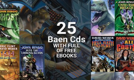 25 Baen Cds with Full of Free Ebooks