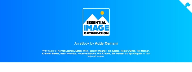 Essential Image Optimization by Addy Osmani 