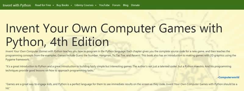 Invent Your Own Computer Games with Python, 4th Edition by Al Sweigart