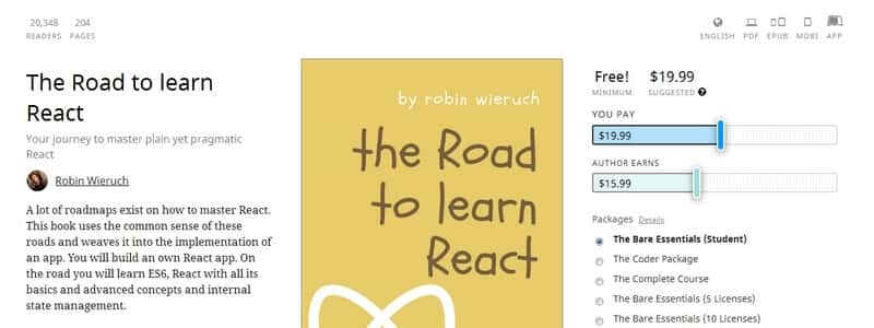 The Road to learn React by Robin Wieruch 