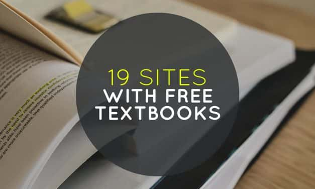 19 Sites With Free Textbooks