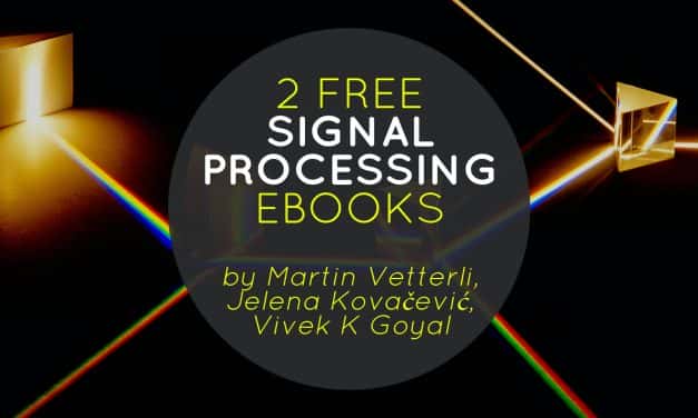 2 Free Signal Processing Ebooks