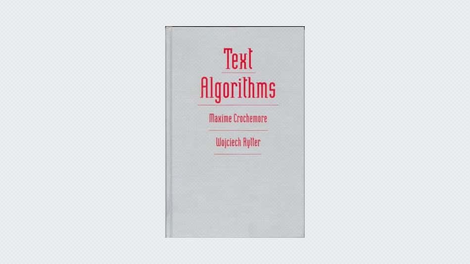 Text Algorithms