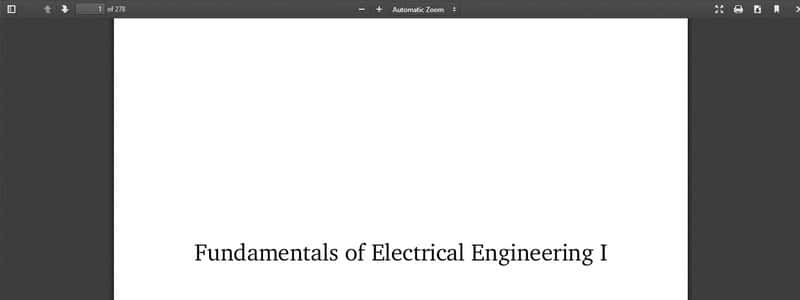 Fundamentals of Electrical Engineering I  by Don H. Johnson 