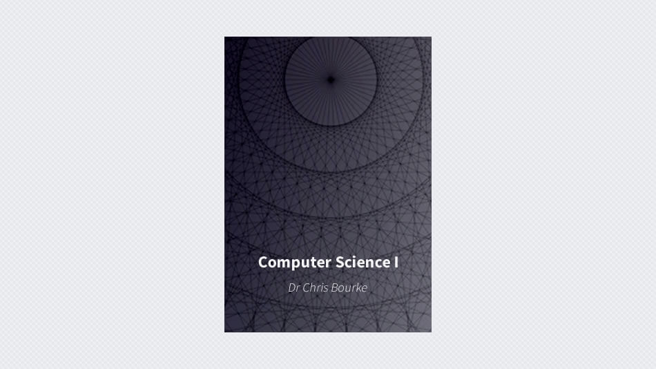 Computer Science I