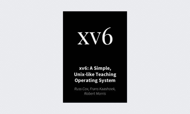 xv6: A Simple, Unix-like Teaching Operating System