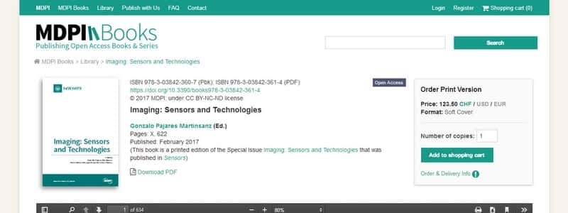 Imaging: Sensors and Technologies by Gonzalo Pajares Martinsanz 