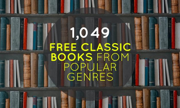 1,049 Free Classic Books from Popular Genres