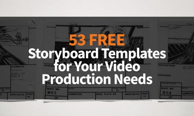 53 Free Storyboard Templates for Your Video Production, Moodboards or Any Other Planning Needs