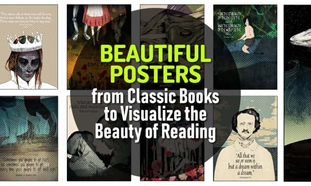 Classy and Beautiful Posters from Classic Books to Visualize the Beauty of Reading