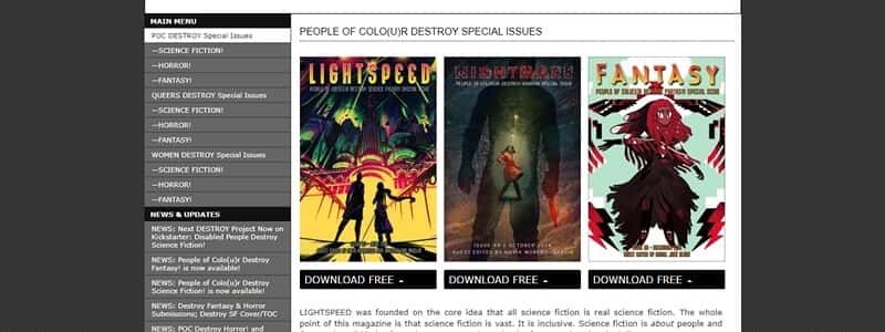 People of Colo(u)r - Destroy Special Issues