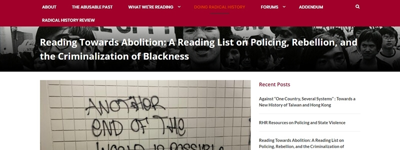 Reading Towards Abolition